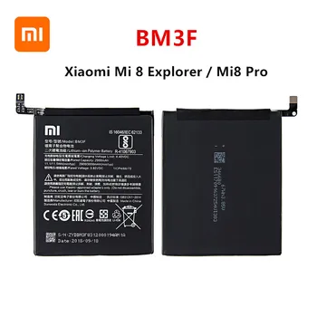 

Xiao mi 100% Orginal BM3F 3000mAh battery For Xiaomi 8 Mi 8 Explorer / Mi8 Pro BM3F High Quality Phone Replacement Batteries
