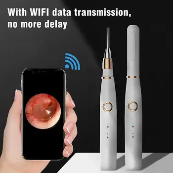 

Professional 3.9mm Wireless Ear Endoscope Camera Otoscopio Medical Diagnostic Kit Ear Care Endoscope