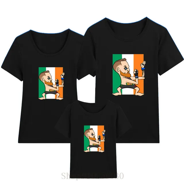 .Notorious Connor Mcgregor matching couple outfits mom and daughter dress children clothes kids clothes  family matching outfits