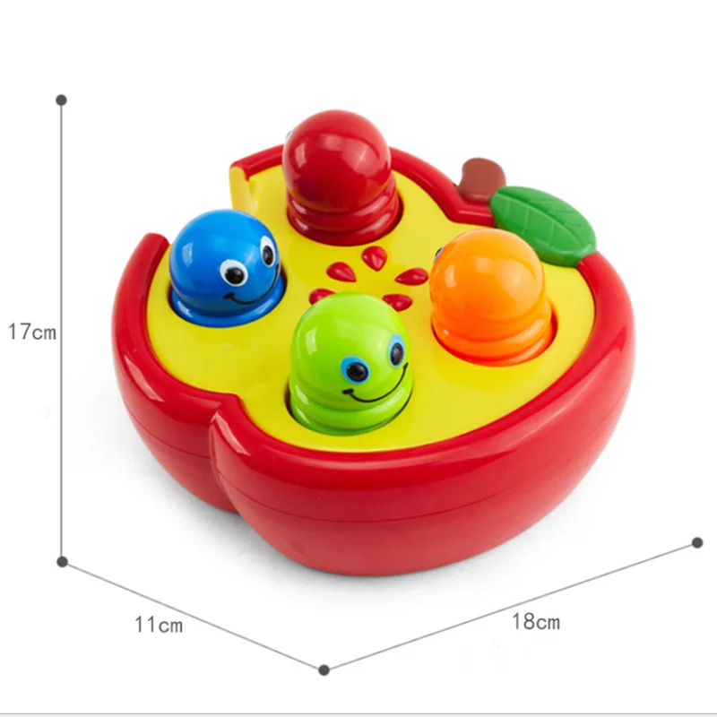 Hammering Ball Hammer Box Children Fun Playing Hamster Game Toy Early Learning And Educational Toys Learning Puzzles Toys