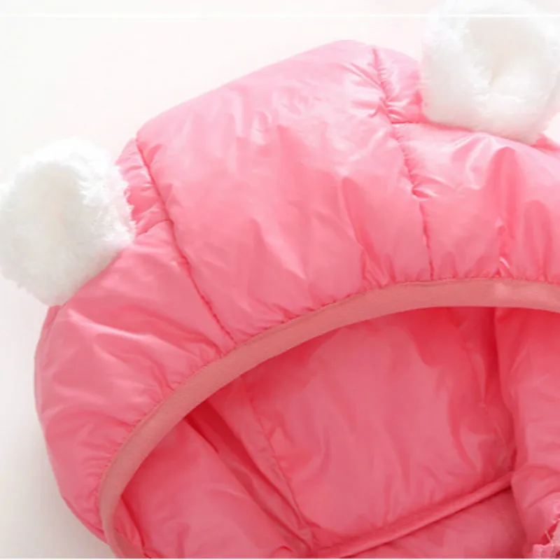 Winter Cotton Jacket for Girls Clothes Parka Hooded Russian Winter Coat 2019 New Children Outerwear Clothing Boys Coats Winter