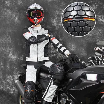 

Bike Knee Pads and Elbow Pads with Wrist Guards Protective Gear Set for Biking Riding Cycling ENA88