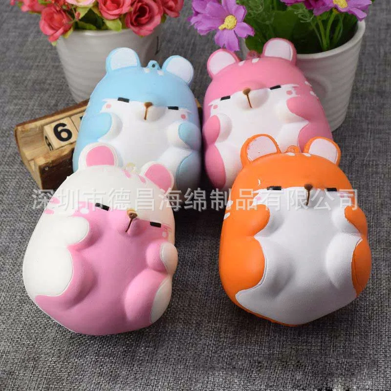 

Pu Memory Foam Hot Dog Memory Foam Doll Sponge Mobile Phone Pendant Memory Foam Toy Alpaca