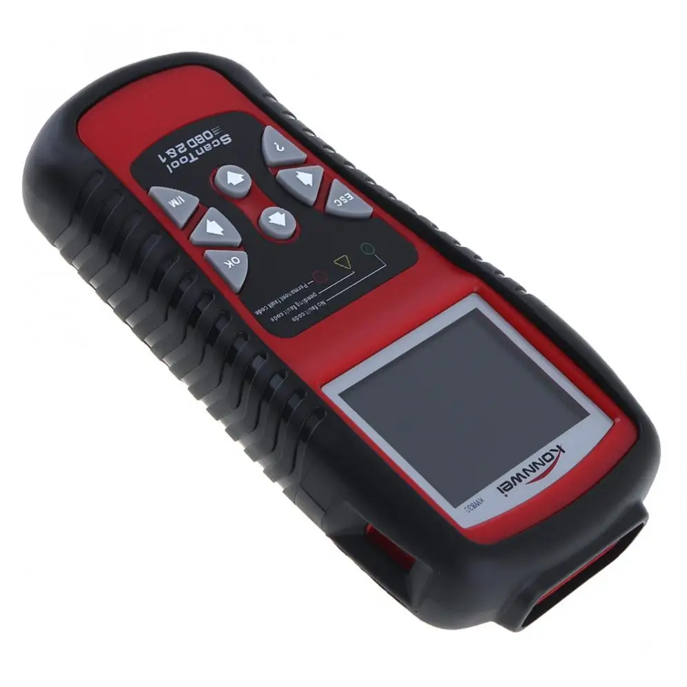 KW830 OBDII 12V многоязычный Автомобильный Диагностический Сканер Поддержка Батареи обнаружения для 12V бензинового автомобиля