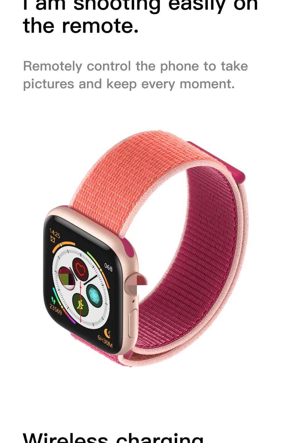 Прямая IWO 12 40 мм ЭКГ сердечного ритма женские умные часы серии 5 1:1 для Apple IOS Android умные часы iwo 11 8 плюс 9 10