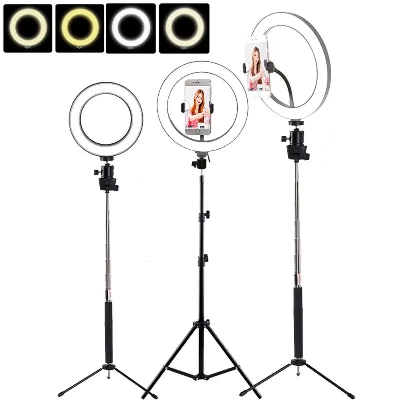  Orsda Led Ring Light selfie ringlight lamp video Studio light ring lamp with tripod for photo Youtu - 4000066785414