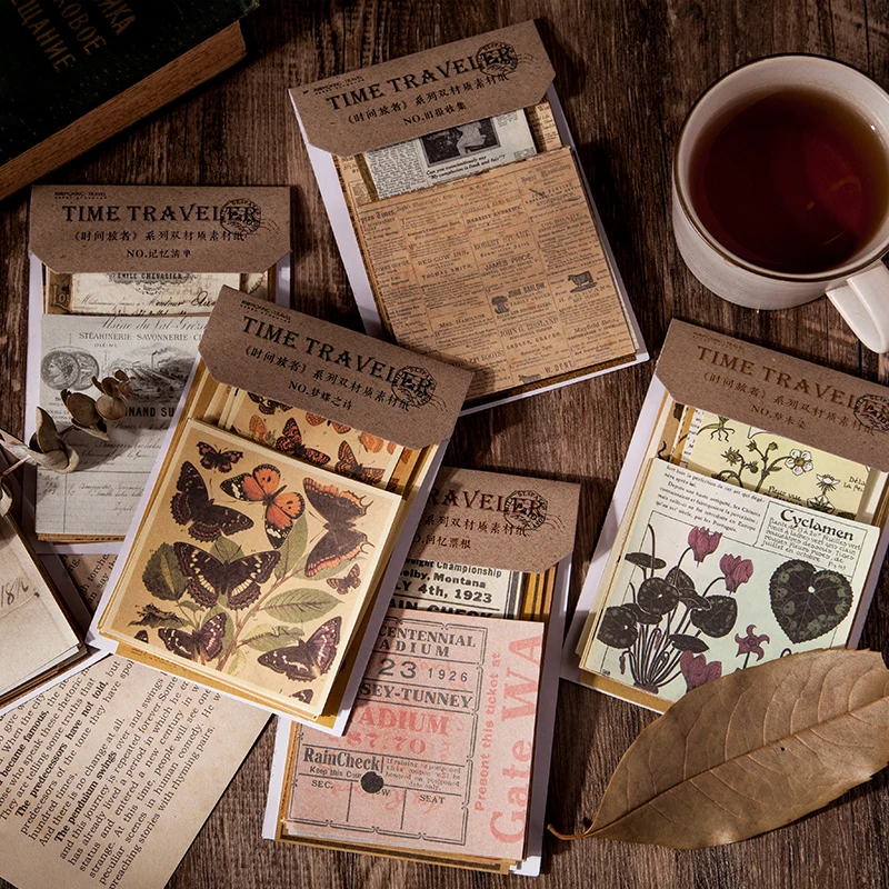 Background Papers Vintage Newspaper Paper Material Writing Paper Scrapbooking Aliexpress