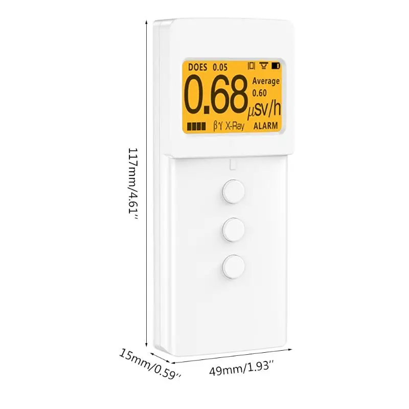 US $61.29 2020 New Kb6011 Geiger Counter Nuclear Radiation Detector Dosimeter Beta