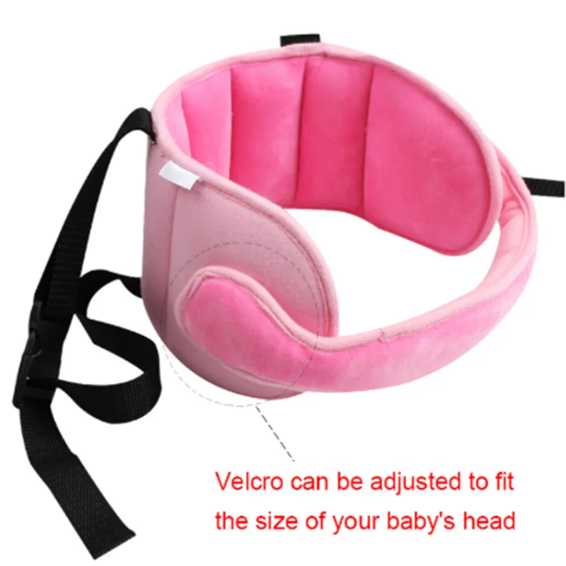 Bebte nignos asiento de coche ajustable cabeza de apoyo fijo almohada para dormir procción para el cuello reposacabezas