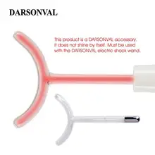 Дарсонваль 1 шт. высокочастотная машина для лица Y Модель стеклянная трубка электрода сопла стеклянная кожа оранжевый луч лица красота устройства