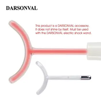 

DARSONVAL 1Pcs High Frequency Facial Machine Y Model Glass Tube Electrode Nozzles Glass Skin Orange Ray Facial Beauty Devices
