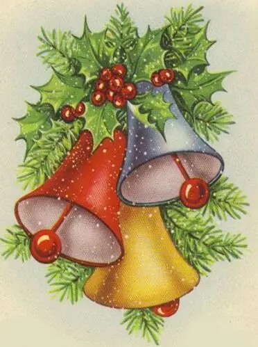 

DIY Diamond Painting Embroidery Santa Claus Bells Square Diamond Mural Home Decor