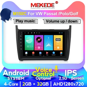 

MEKEDE Android head unit 4+64G For Volkswagen VW polo sedan 2008-2015 Car Radio Multimedia Video Player Navigation GPS