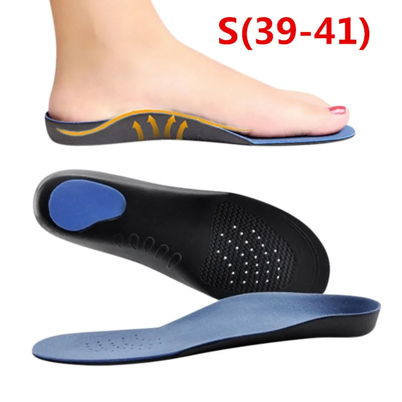 S(39-41) Многофункциональные ортопедические стельки для плоской стопы Cubitus Varus, ортопедические стельки для ухода за ногами, высококачественные дезодорирующие стельки унисекс - Цвет: S(39-41)