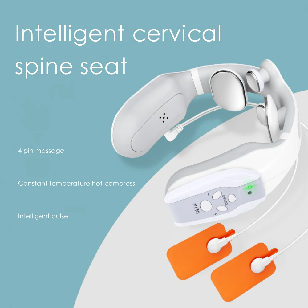Новый EMS, Электрический массажер для массажа спины и шеи, массажер для расслабления шейного отдела, массажер для облегчения боли в теле