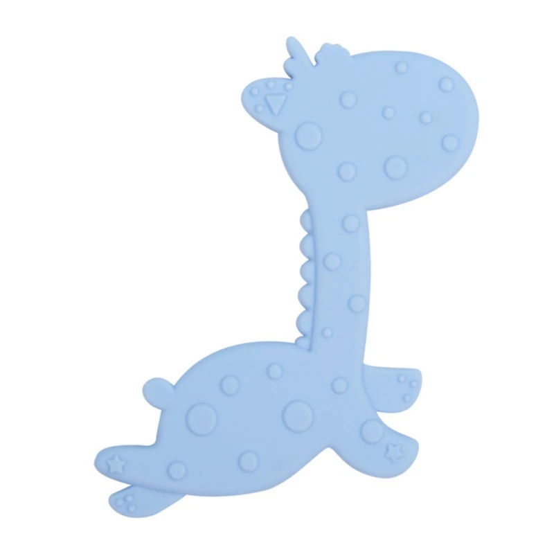 Silicone Teethers Baby Cartoon Teether BPA Free Chew Charms Infant Teething Teeth Gift Toys