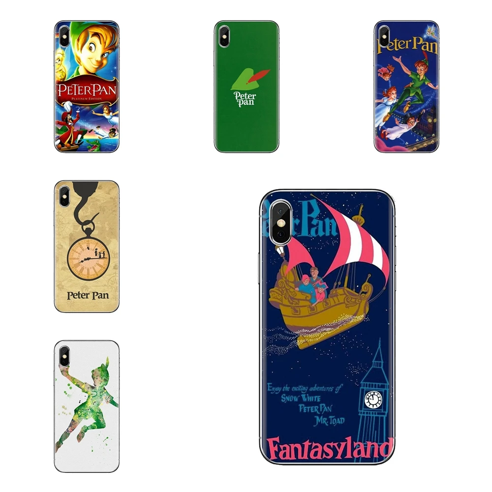 Корпус &quotTake me to neverland&quot в стиле Питер Пэн Фанарт для huawei G7 G8 P7 P8 P9 Lite Honor 4C 5X 5C 6X
