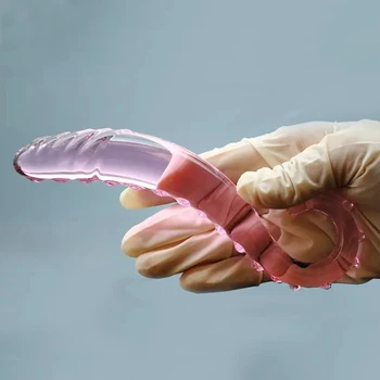 Sex Tools Tentacle Dildo Pyrex Glass Butt Plug G-spot Anal Toys For Women Lesbian Sexy Magic Wand Masturbation Adult Sex Toys 5