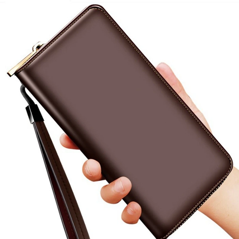 Men's Wallet casual Short Long Multi-Card Luxury cartera Purse Portefeuille Homme Zipper For Men new | Багаж и сумки
