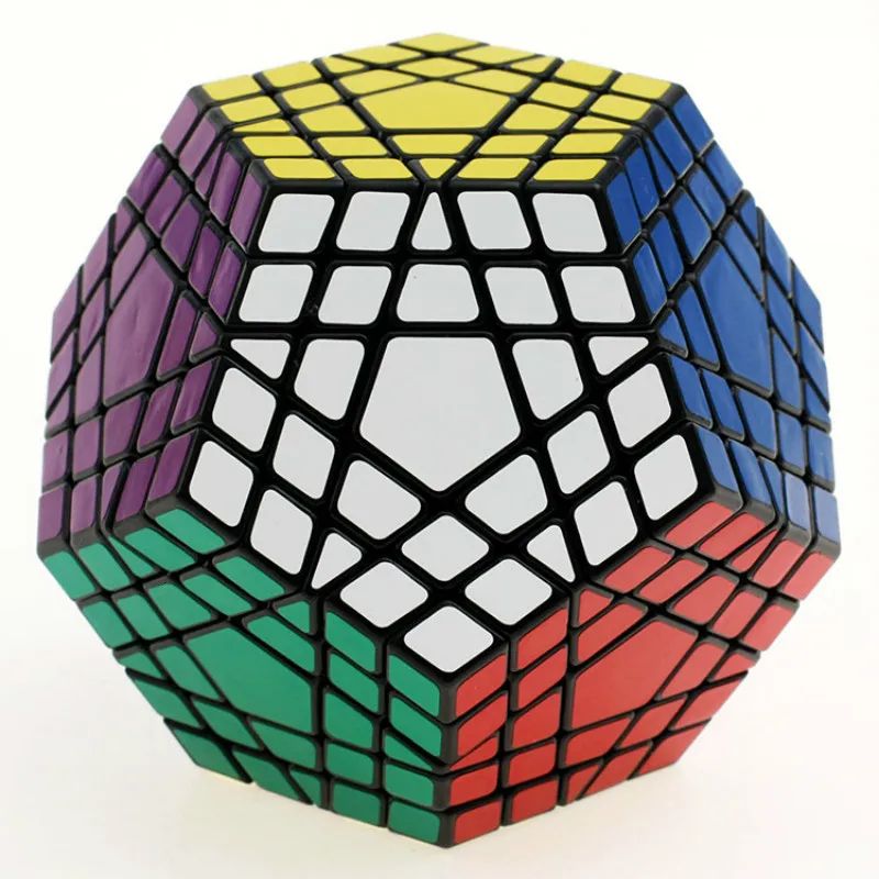 

Shengshou 5 Steps Magic Neo Cube 12 Sides Megaminx Gigaminx 5x5 Professional Dodecahedron Cube Twist Puzzle Educational Toys