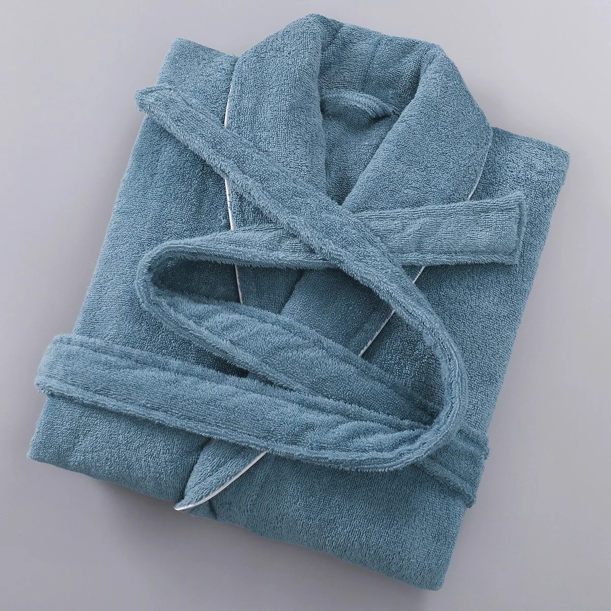 

Toweling Terry Robe Unisex Lovers Soft Kimono Bathrobe Gown Men&Women Nightgown Sleepwear Casual Autumn New Wedding Nightwear