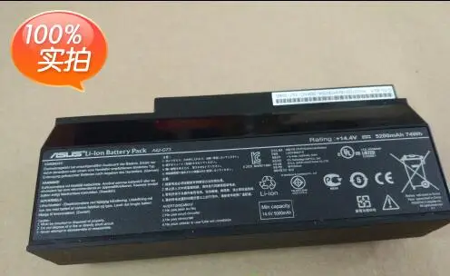Новый оригинальный аккумулятор для ASUS G53 G53JW G53S G53SX G73J G73JH G73SW G73S Φ 14 4 В 74WH |
