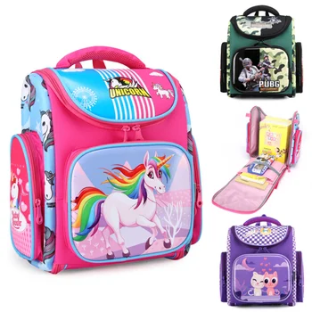 

Boys And Girls School Backpack Orthopedic Children Bag Primary School Bags For Boys Kids Satchels 8-13 Years Space Backpack