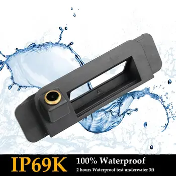 

HD 1280x720P Golden Reversing Rear View Backup Camera for Mercedes-Benz C -Class W205 C180 C200 C280 C300 C350 C63 CLA C117