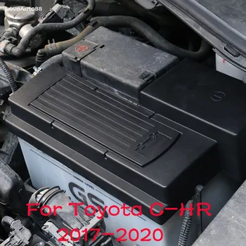 車のバッテリー正負保護カバーエンジンバッテリー保護ボックストヨタchr C Hr 16 17 18 19 Leather Bag 車のバッテリー正負保護カバーエンジンバッテリー保護ボックストヨタchr C Hr 16 17 18 19 Leather Bag