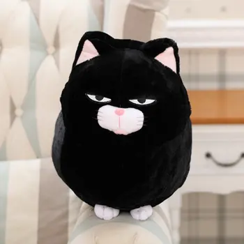 

Cotton Children Beard Blessing Cat Figurine Elastic Bubble Cloth Fabric Child comfort doll Birthday Party Home Decoration