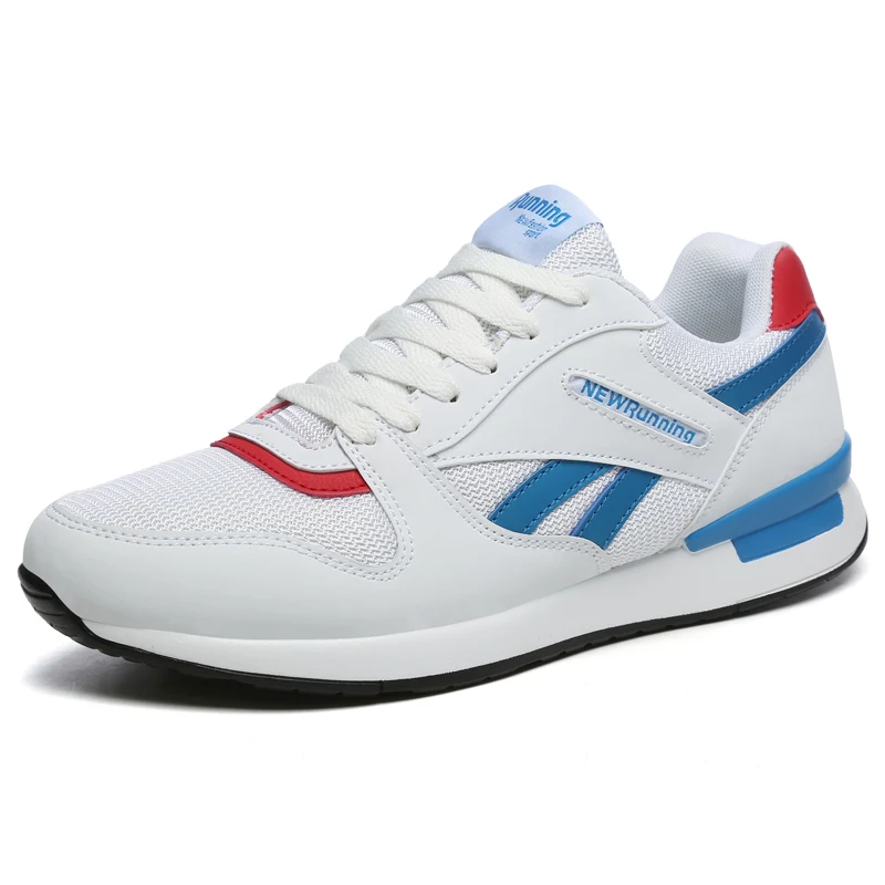 white lightweight trainers