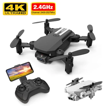 

2020 New Mini Drone 4K 1080P HD Camera WiFi Fpv Air Pressure Altitude Hold Black And Gray Foldable Quadcopter RC Drone Toy