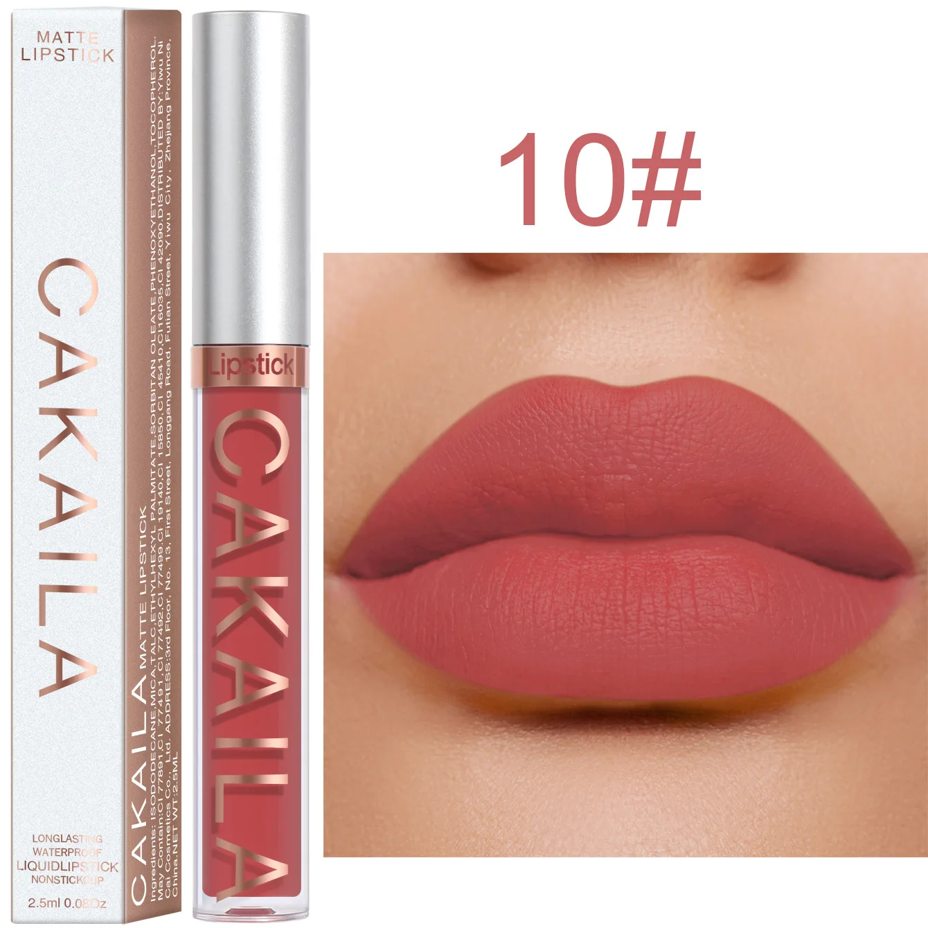 Lip Gloss Lip Makeup Lip Glaze 18 Color Moisturizing Lip Gloss Matte Velvet Liquid Lipstick for Cosmetic