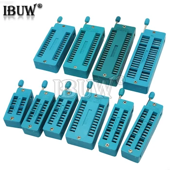 

1PCS 2.54MM IC lock seat socket Test Universal ZIF sockets 14Pin 16Pin 18Pin 20Pin 24Pin 28Pin 14P 16P 18P 20P 24 28P IC socket