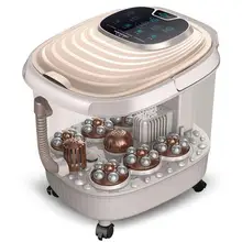 Ванна для ног Электрический массажный нагревательный термостат Бытовая ванна для ног бочонок Wu Hao Yang Zi с официальным флагманом