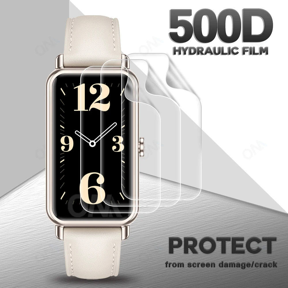 500D мягкая защитная пленка для часов Huawei подходит мини смарт-часов экрана