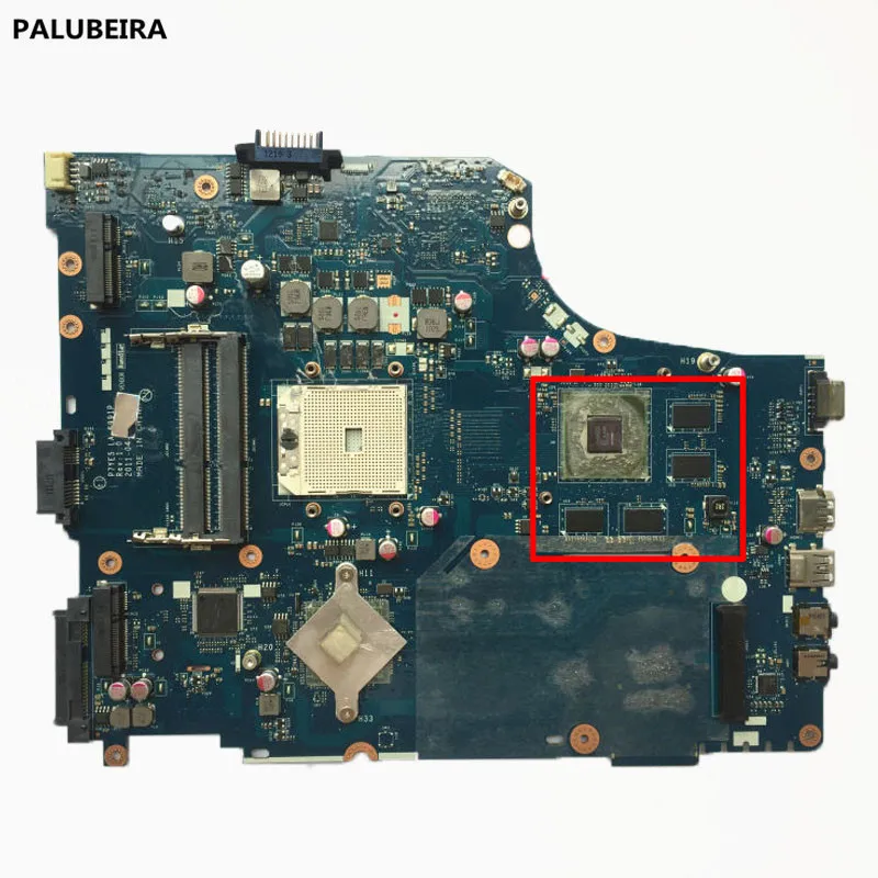 PALUBEIRA MBRQF02001 LA-6991P For Acer aspire 7560 7560G Laptop Motherboard with graphics card chips DDR3 100% tested fully fast |