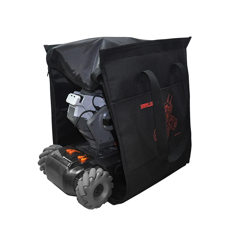 Large Capacity Foldable Carrying Case Oxford Shopping Bag Side Opening Handbag for DJI RoboMaster S1 and Accessories Storage