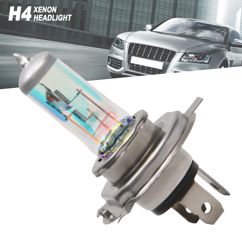 

1pcs 100W 5000k H4 HeadLight Bulb Super Bright Car Fog Light Bulb High Low Beam Car HeadLight Auto Lamp Car Accessories