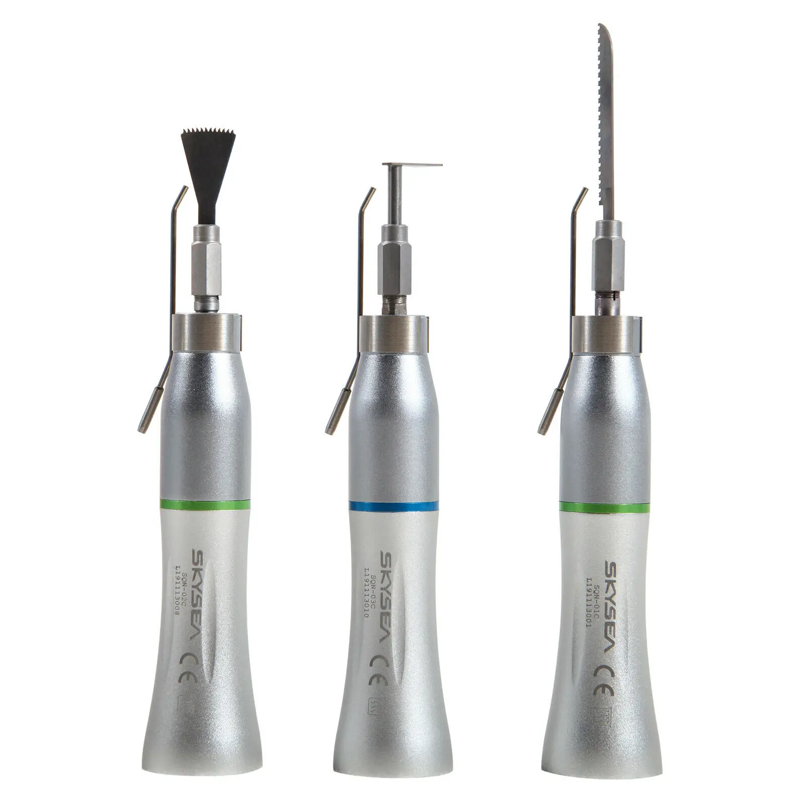 

Dental Micro 1:1/4:1 Surgical 3°/17° Saw Surgical Straight Low Speed Handpiece Oscillating Reciprocating