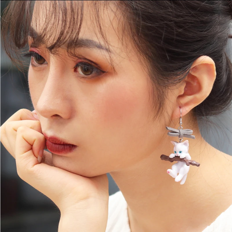 Anime Spirited Away No Face Man Earrings Cartoon Fairydust Ghost Drop Earring Alloy Totoro Stud Earrings Jewelry Gifts