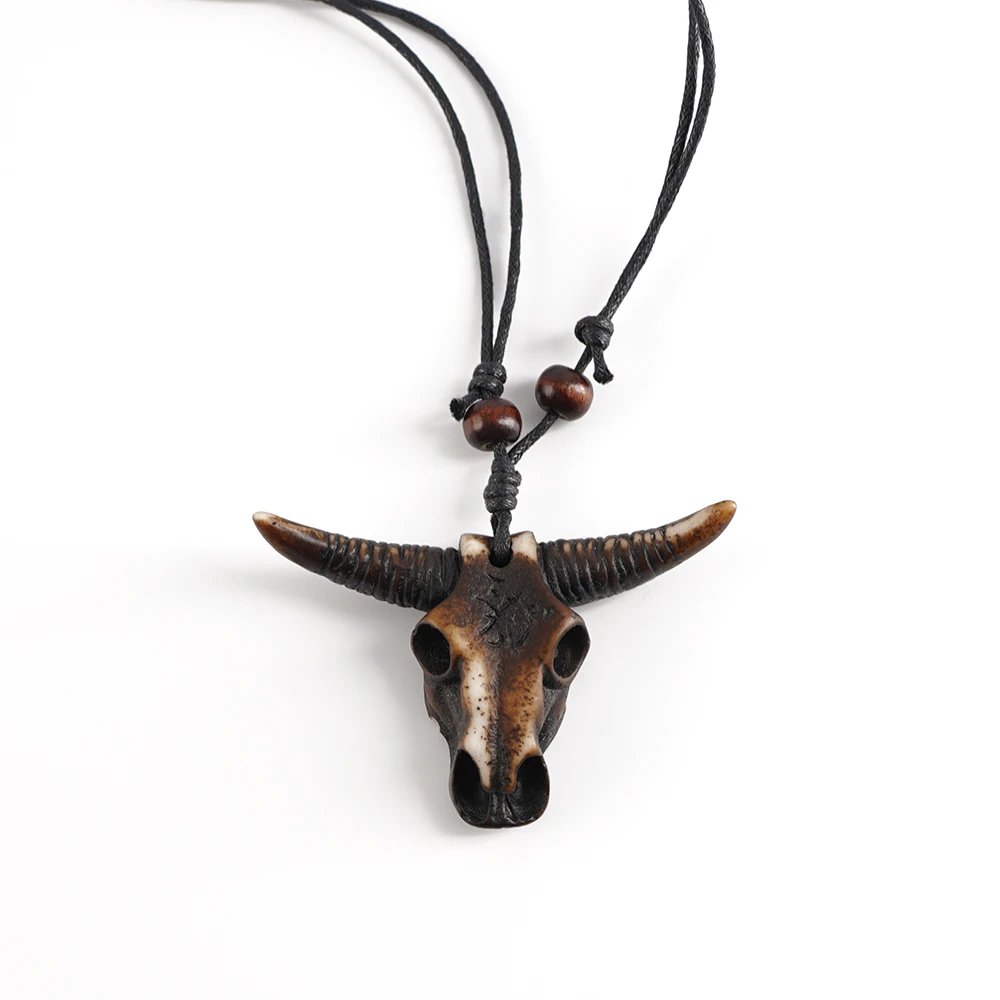 Cow Skull Necklace Pendants | Pendants Ox Bone Tribal | Yak Bone Tribal  Pendant - Necklace - Aliexpress