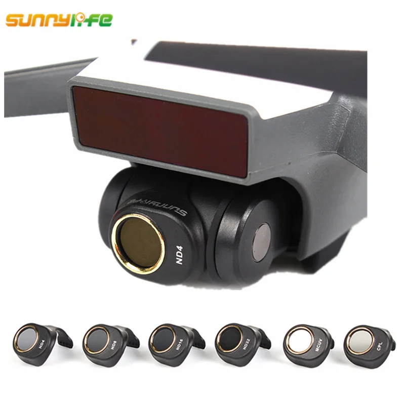 Фильтр объектива камеры Sunnylife для DJI Spark Gimbal комбинированные многослойные пленки