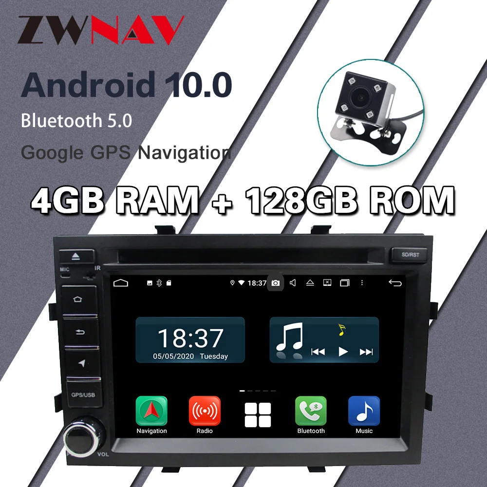 

128GB Carplay Android 10 screen Car Multimedia DVD Player for Chevrolet spin 2012 GPS Navi car Auto Radio Audio Stereo Head unit