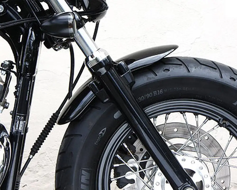 HiMISS мотоцикл металлический короткий переднее крыло для 2010 2017 Harley Sportster 48 XL1200X 1200| |