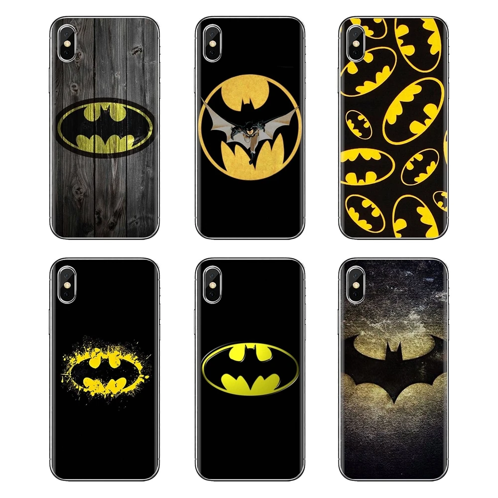 Transparent Soft Shell Covers For Xiaomi Mi3 Samsung A10 A30 A40 A50 A60 A70 Galaxy S2 Note 2 Grand Core Prime Batman Superhero |