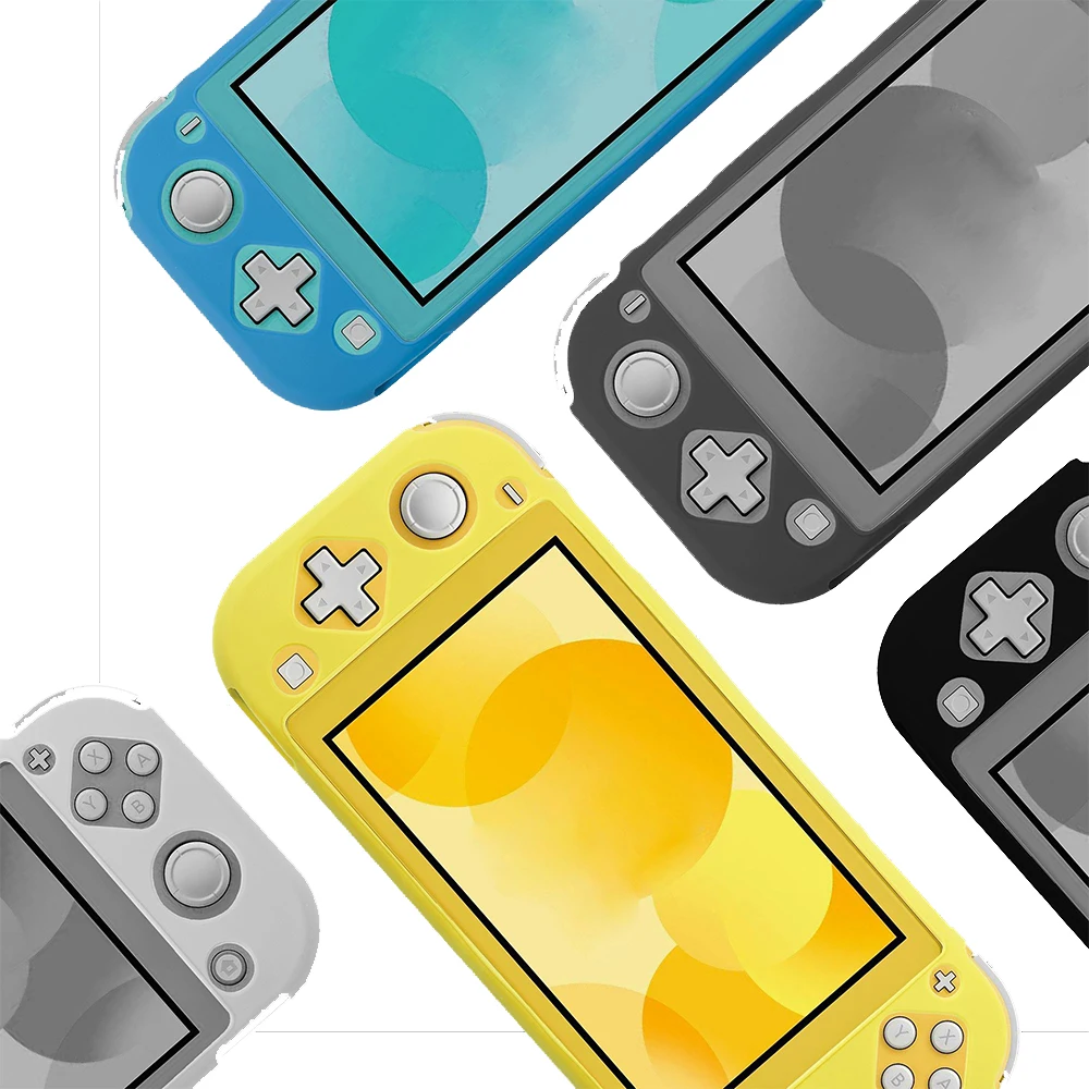 Мягкий силиконовый защитный чехол для Nintendo Switch Lite наклейки консоли NS полная