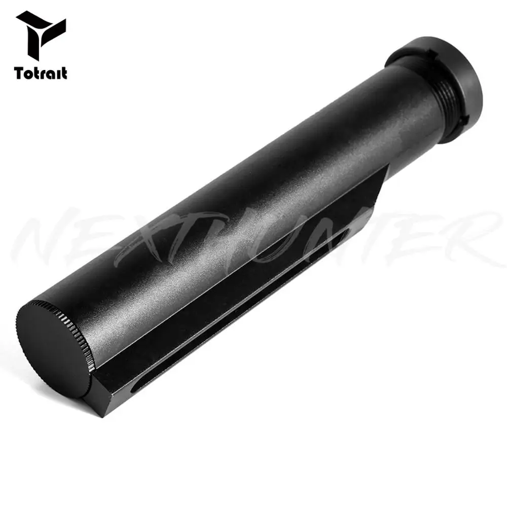 

TOtrait AR Enhanced Nut 6 Position Buffer Tube Kit Combo Stock Pipe for Airsoft Air Gun M4 M16 AR15 Series AEG Hunting Accessory