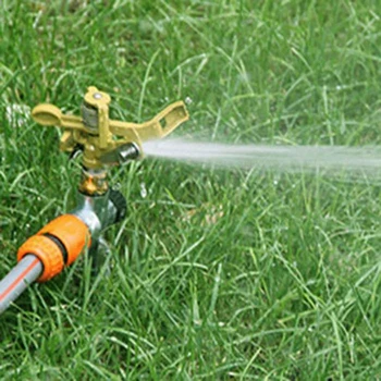 

2Pcs Useful Garden Sprinkler Spike Lawn Grass Adjustable Rotating Water Sprayer for Garden Irrigation
