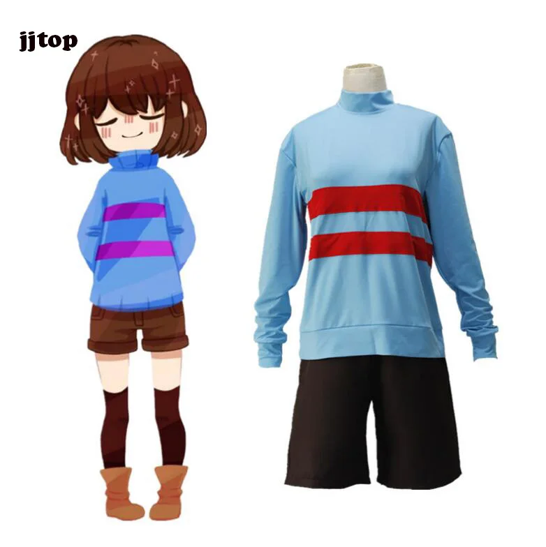 Костюм для косплея шара фриск из игры Undertale взрослых и детей свитшоты Унисекс На